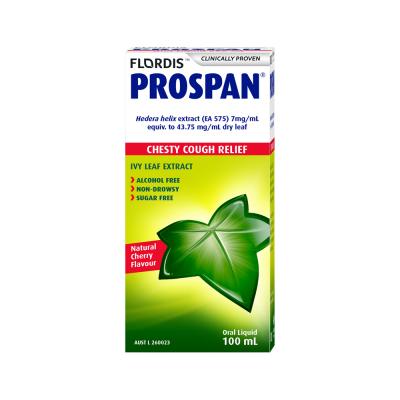 SFI Health Prospan Chesty Cough Relief Cherry Flavour Oral Liquid 100ml